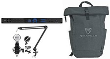 Fender Quantum HD 8 26x30 USB-C Audio Recording Interface Mic Boom Backpack