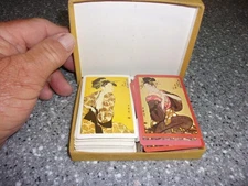 B590 vintage playing cards museum of fine arts asian