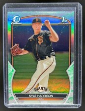 Kyle Harrison 2023 Bowman Chrome Prospects Lunar Glow Refractor