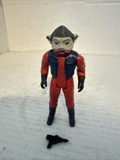 Vintage Kenner Star Wars ROTJ Nien Numb with Original Black Weapon