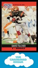 David Fulcher 1990 Pro Set #462 Cincinnati Bengals