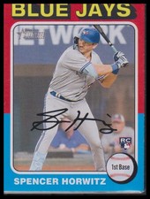 2024 Topps Heritage #452 Spencer Horwitz