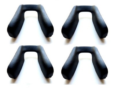 4 Pcs Nose Pieces Nose Pad Replacement For Oakley Sutro/Sutro Lite/Sutro S Black
