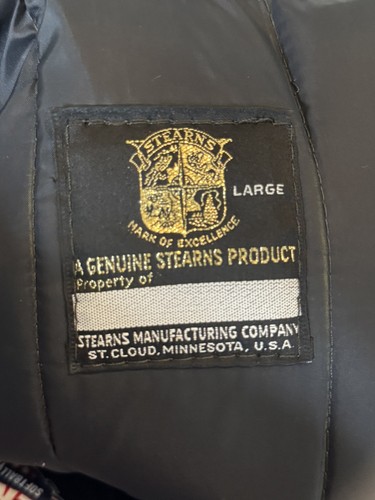 Stearns Type III Flotation Coat Jacke Gr. Large 44-46 Hunter Green Full Zip USA - Bild 3 von 4