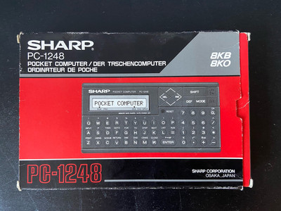 Sharp PC-1248 Pocket Computer