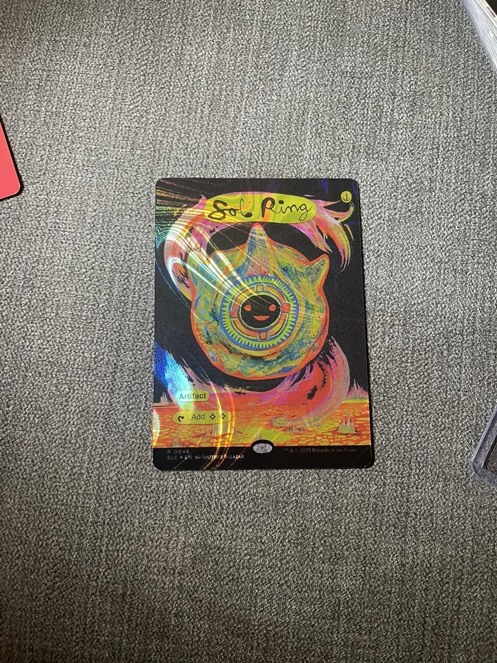 MTG Sol Ring (0046)⭐HaloFoil⭐Secret Lair Countdown Kit: An Encyclopedia Of Magic - Image 3 of 4