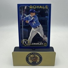 2024 Topps Series 2 - Tyler Cropley #612 Royal Blue (RC)