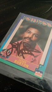 その他 LeVar Burton autograph Levar Burton Autographed 8