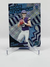 2024 Panini Donruss Rookie Revolution Cosmic 41/100 JJ McCarthy #3 RC Vikings