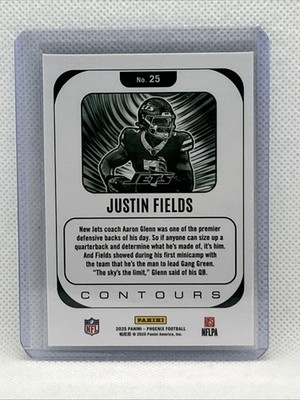 New York Jets - Justin Fields - 2025 Panini Phoenix - Contours
