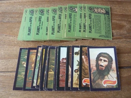 A&BC Planet Of The Apes Cards from 1968 - Green Back - Pick Your Cards