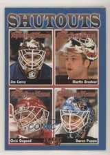 1996-97 Fleer Martin Brodeur Chris Osgood Daren Puppa Jim Carey #146 HOF 5ui