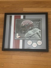 JT Barrett Autographed Ohio State Custom Shadowbox Framed Photo