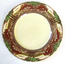Antique Myott & Son ENGLAND'S COUNTRYSID 9-7/8" Dinner Plate