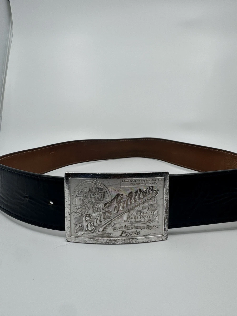 Louis Vuitton Black Belts for Men for sale | eBay display picture 3