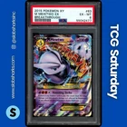 2015 POKEMON XY BREAKTHROUGH #63/162 M MEWTWO EX PSA 6