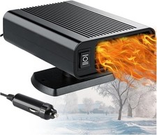 2026 Upgraded Portable Heater, 12V Fast Heating for Quick Defrosting & Defogging
