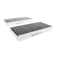 Innenraumluftfilter Pollenfilter Satz 2 StüCk FüR Honda Civic VI CR-V II Ackoja