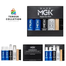 MVP Shoe Cleaner Kit Shoe Cleaner & Conditioner, Water & Stain Repellent, Whi...