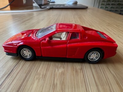 Majorette Deluxe Vintage Red FERRARI Testarossa 1:60 | eBay