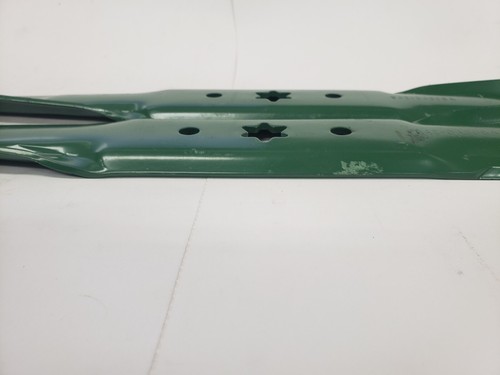 Qty-2 21-1/4" Caltric 942-04308/742-04308 High-Lift Mower Blades 42" Cut - 第 3/10 張圖片