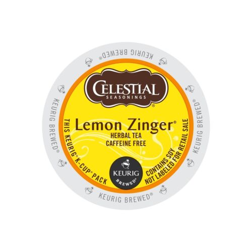 Té de hierbas zinger limón condimentos celestiales 24 unidades taza Keurig K ENVÍO GRATUITO - Imagen 4 de 4