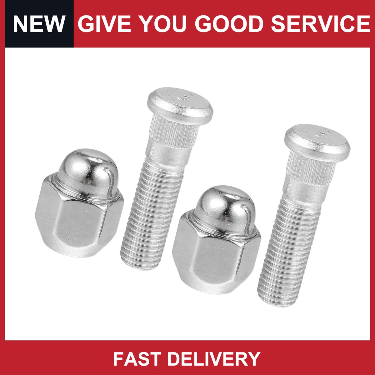 M12-1.5 Wheel Stud Bolts For Hyundai & Kia - 52950-14140 Replacement Set