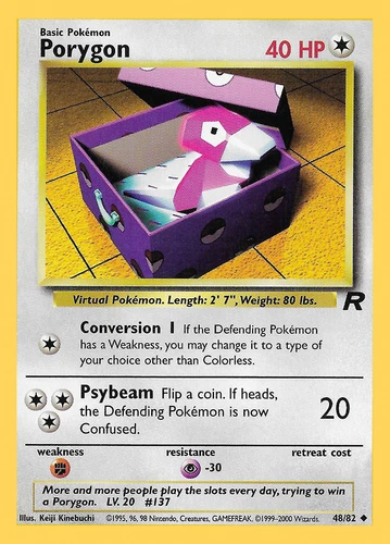 Pokémon Card TEAM ROCKET Common/Uncommon LIGHT PLAY WOTC 1999 Complete Your Set!
