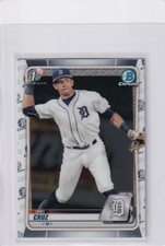 2020 BOWMAN CHROME 1ST RC TREI CRUZ DETROIT TIGERS FIRST ROOKIE Z1536-2