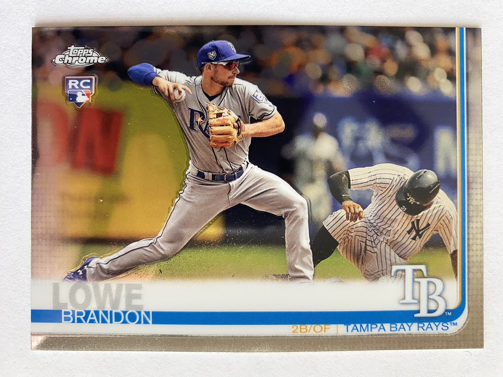 2019 Topps Chrome #151 Brandon Lowe RC