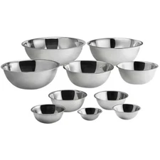 Choice Standard Stainless Steel Mixing Bowl (select size below)