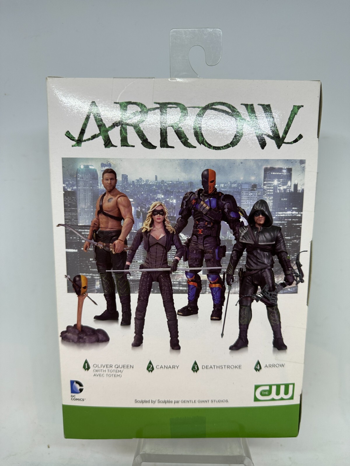 DC Collectibles Arrow Qliver Queen And Totem Figure New Sealed