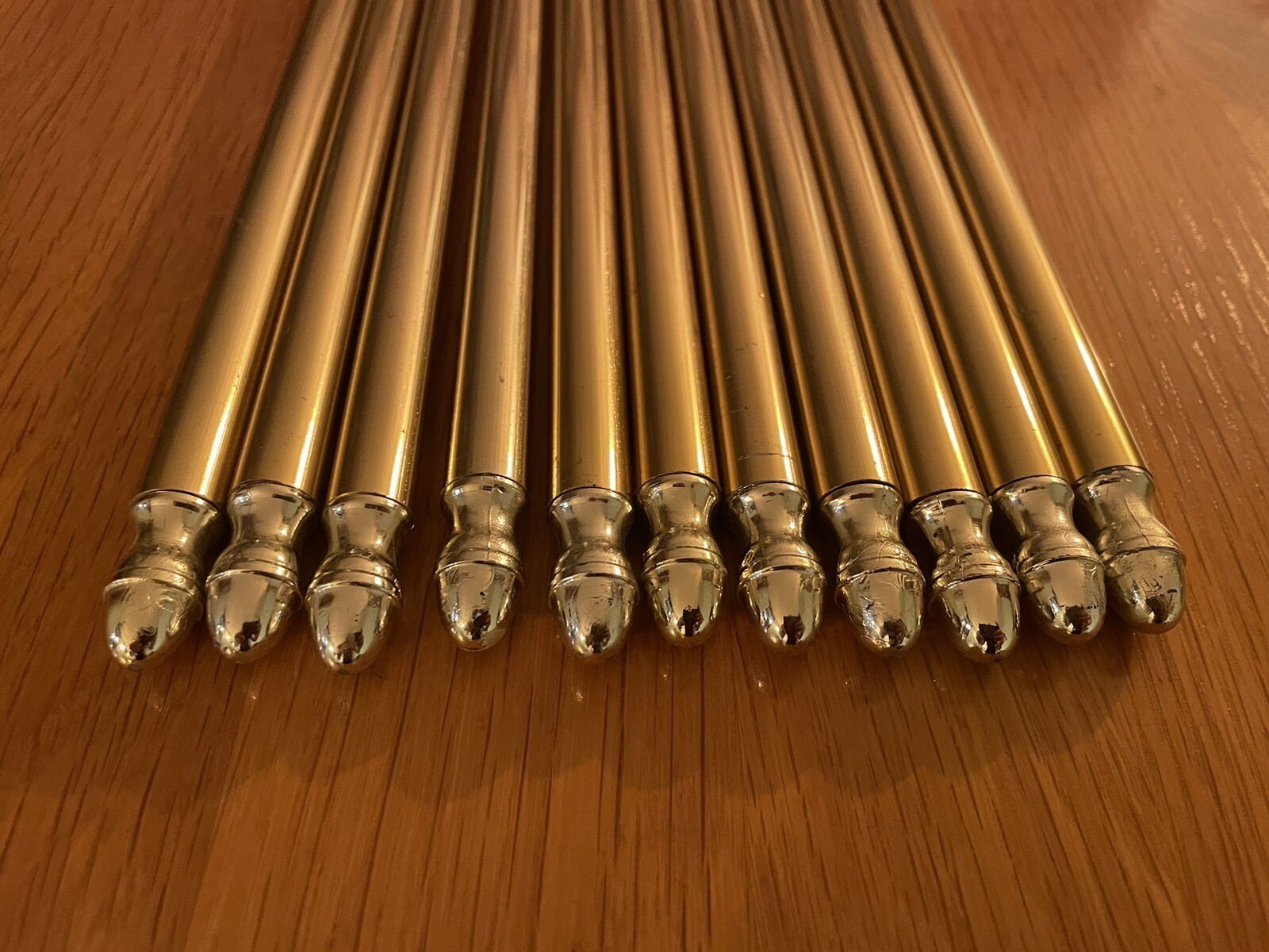 Aluminium Stair Rods Coated Brass Effect eBay