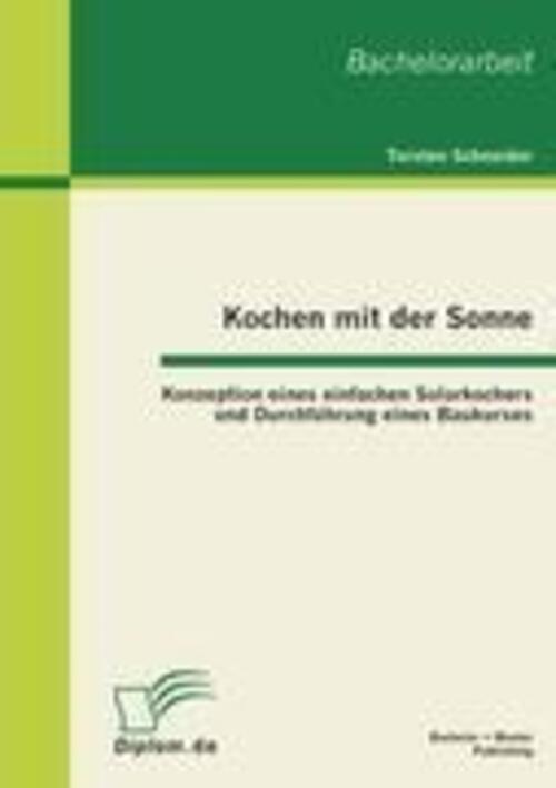 Thumbnail - Torsten Schneider | Kochen Mit Der Sonne: Konzeption Eines
