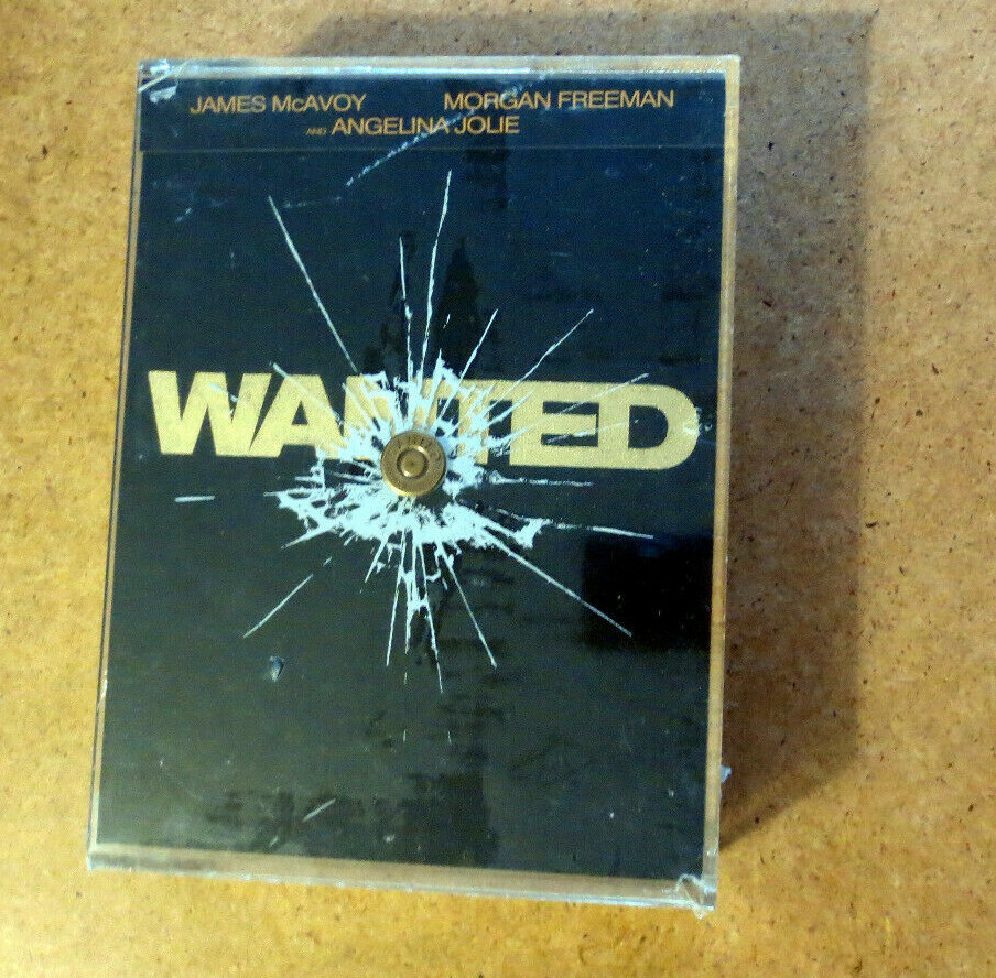 Wanted DVD limited edition box set Angelina Jolie James