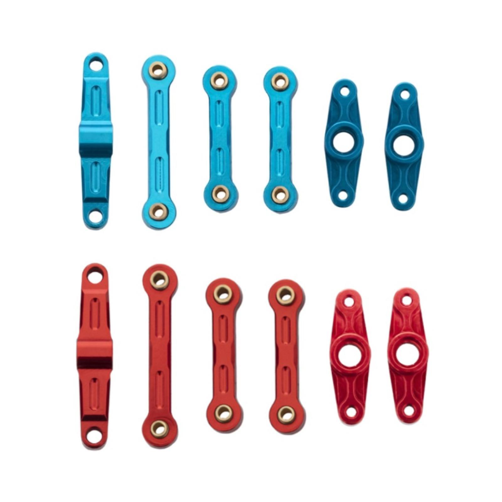 Aluminum Ball Bearing Crank Steering Set For Tamiya TT-02 TT02D TT-02D 1/10 RC D