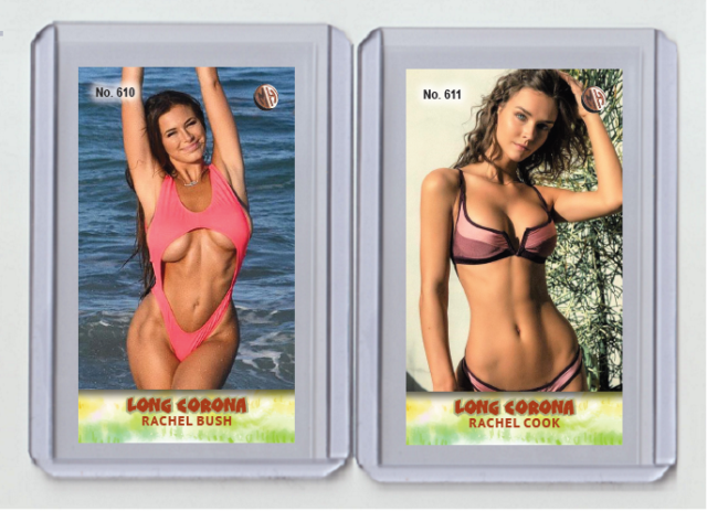 Rachel Cook rare MH Long Corona #&#039;d x/3 Tobacco card no. 611