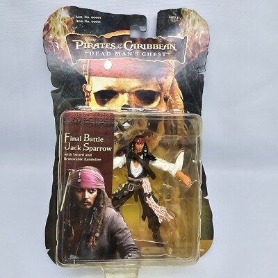 Pirates of The Caribbean Dead Man's Chest Pintel Zizzle Action Figure 2006