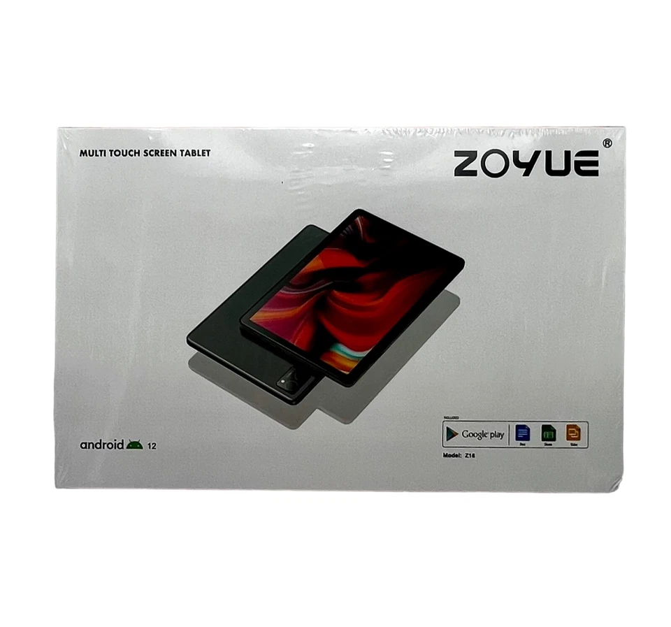 NEW Zoyue 10.1 in Android 12 4G Tablets HD 3GB RAM 64GB ROM Cellular Sim Card - Image 2 of 4