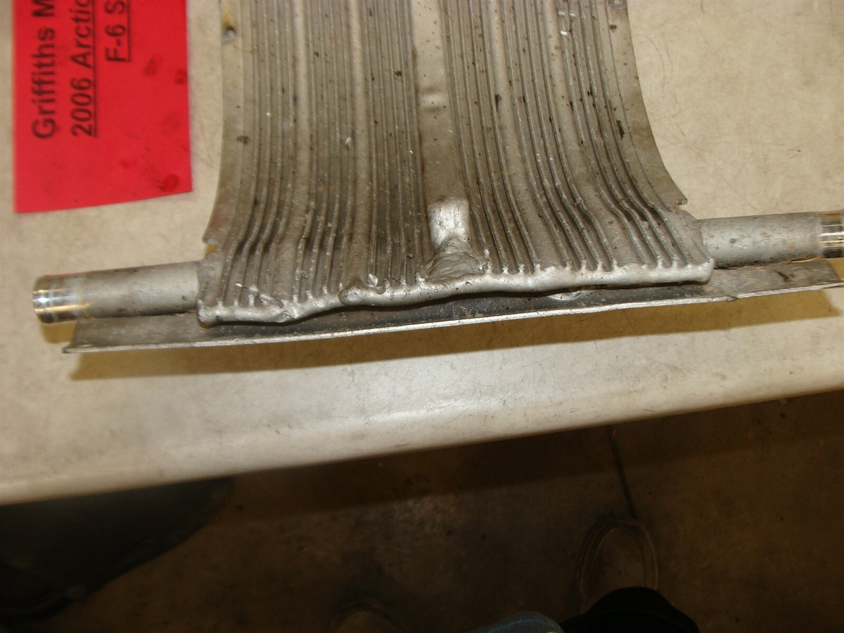 2006 ARCTIC CAT FIRECAT F6 EFI SNO PRO rear rad radiator heat