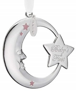 reed & barton baby's first christmas ornament