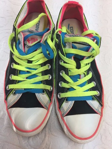 multi color converse