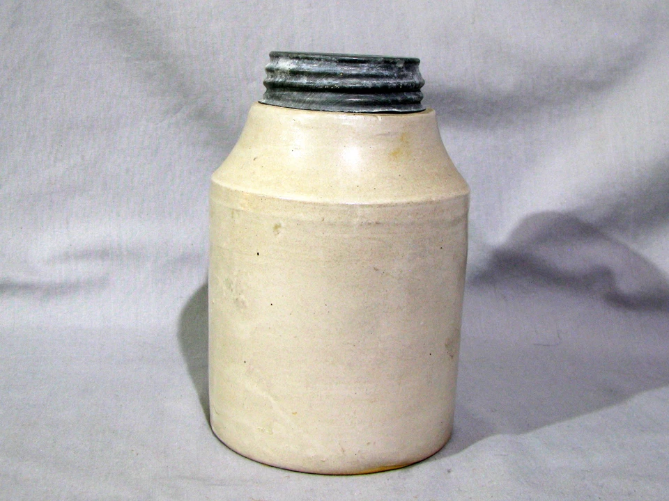 Antique RED WING STONEWARE FRUIT JAR 1899 - Image 3 of 4