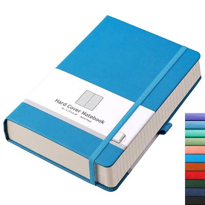 AHGXG Thick Journal Lined Notebook - 320 Numbered Pages A5