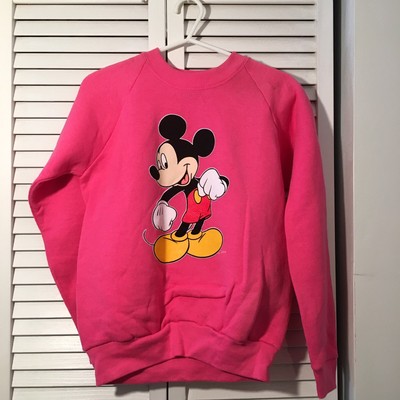 pink mickey mouse sweater