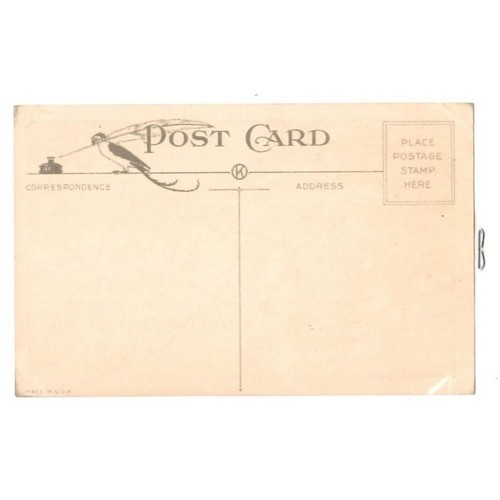 Please Write Half a loaf is better than no bread Postcard Landscape Boat River - Picture 2 of 2