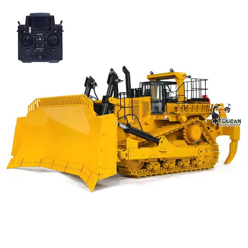 1/10 Giant Hydraulic RC Bulldozer D11T Heavy Duty Dozer PL18EV Remote Controller - Picture 3 of 12