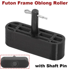 Futon Frame Oblong Roller -Slider - Glider - Dowel - Hardware Part - 3D Print