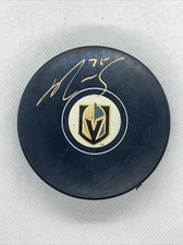 RYAN REAVES SIGNED PUCK JSA GOLDEN KNIGHTS