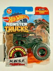 19 Hot Wheels Monster Trucks Stealth Smashers 3 5 H W S F 1 64 Boys 3 Ebay